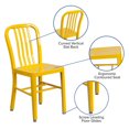 thumbnail image 2 of Yellow Metal Indoor-Outdoor Chair, 2 of 9