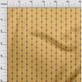 thumbnail image 2 of oneOone Tissu Georgette Viscose Rayé & Imprimé Ikat Géométrique BTY 42 Pouces de Large, 2 of 4
