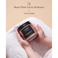 thumbnail image 4 of M&SENSE Cashmere Cloud - Jasmine & Wood Scented Candle, 11.6oz Natural Soy Wax Candle for Bathroom Bedroom, 70 Hours Burn Time Highly Scented Candle, 2 Wick Aromatherapy Candle Gift for Holiday, 4 of 7