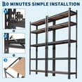 thumbnail image 1 of AKDSteel  Adjustable Metal Shelving Unit, Heavy Duty Garage Storage Racks for Basement, Warehouse, Pantry and Closet, 1 of 8