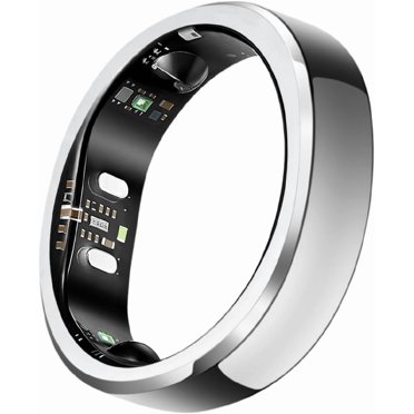 RingConn Gen 3, World’s First Smart Ring with Vascular Trends, No App Subscription, Vibration Alerts, Sleep, Fitness & Heart Rate, 14-Day Battery Life (Size 6, Future Silver)