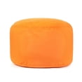 thumbnail image 1 of Gouchee Home Soleil Indoor/Outdoor Ottoman – Water-Repellent Orange Pouf with Polystyrene Bead Filling, Lightweight & Durable for Patio, Balcony, or Living Room, 1 of 6