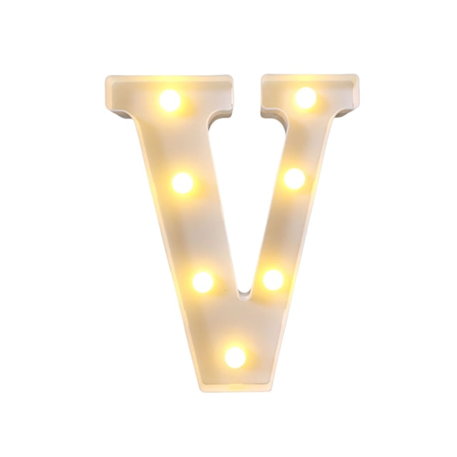 RXIRUCGD Letters Lights Alphabet Lamp LED Letter Lighting Letter Light Illuminated Letters Night Lights Decoration For Birthday Party Wedding Children’s Room