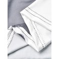 thumbnail image 3 of Daeful Robes Maxi Teinture sur Nœuds Longue Robe Sans Manches Robe d'Été Kaftan Ample Col en V Gris L, 3 of 7