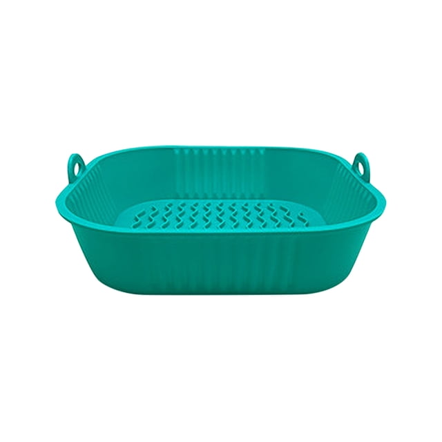 Reusable Gas Fryer Silicone Baking Tray Flower Shaped Fryer Tray Pad
