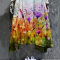 thumbnail image 4 of CEHVOM Robe Vintage pour Femmes, Grande Taille, Vacances, Florale, Manches 3/4, Robes Vintage, 4 of 5