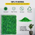 thumbnail image 3 of VEVOR Artificial Boxwood Panel Boxwood Hedge Wall Panel 20PC 20x20" Garden Decor, 3 of 9