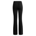 thumbnail image 2 of Innerwin Pantalons Taille Haute Femme Harem Course Jambes Larges Extensibles Noir 4TG, 2 of 8