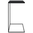 thumbnail image 2 of vidaXL Table d'Appoint Noire 55x35x66 cm Bois Manufacturé, 2 of 5