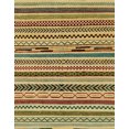 thumbnail image 1 of Ahgly Company Indoor Rectangle Abstract Yellow Abstract Area Rugs, 7' x 10', 1 of 6