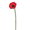 thumbnail image 1 of Set of 2 Fabric Poppy Stem Artificial Flower, 1 of 2