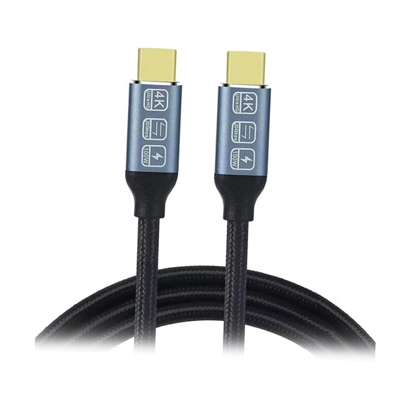 yingyy USB C 3.2 Gen 2 Data C Fast USB Cable 5A USB Cable to 20Gbps Charging 100W C length 1m
