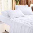 thumbnail image 3 of Utopia Bedding Ensemble de Draps pour Lit Très Grand - Lot de 2 Ensembles de Draps - Parfait pour Spa, Hôtel et Chambre d'Amis - Microfibre Brossée - Résistant au Rétrécissement et à la Décoloration - Facile, 3 of 7