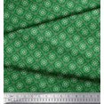 thumbnail image 3 of Soimoi Satin Silk Fabric Swirls & Floral Artistic Decor Fabric Printed Yard 42 Inch Wide, 3 of 3