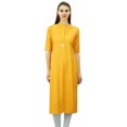 thumbnail image 1 of Phagun Kurti à Col Mandarin pour Femmes Tunique Ethnique Indienne Haut Kurta en Rayonne pour Dames, 1 of 7