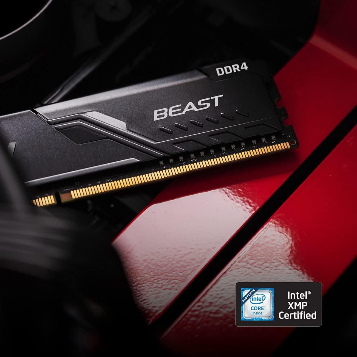 Kingston Fury Beast  32Go 3200Mhz DDR4 CL16 UDIMM Memory Gamer for PC (KF432C16BB/32)