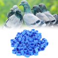 thumbnail image 4 of 10mm Pigeons Ring Poultry Foot Ring Pigeons Identify Ring 200Pcs 10mm Pigeons No Word Leg Ring Poultry Foot Clip Identification Ring Birds SuppliesBlue, 4 of 8