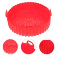 thumbnail image 3 of Air Fryer Silicone Pot Reusable Air Fryer Baking Basket Air Fryer Accessory, 3 of 8