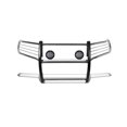 thumbnail image 1 of Black Horse Offroad Grille Guard 17TU31MSS-PLFB Polished; Stainless Steel; Modular; 1-1/2 Inch Diameter; With Brush Guard; Without Skid Plate, 1 of 5