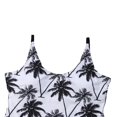 thumbnail image 3 of Family Matching Daddy Mommy and Me One Piece Floral Printed Swimsuit, 3 of 6