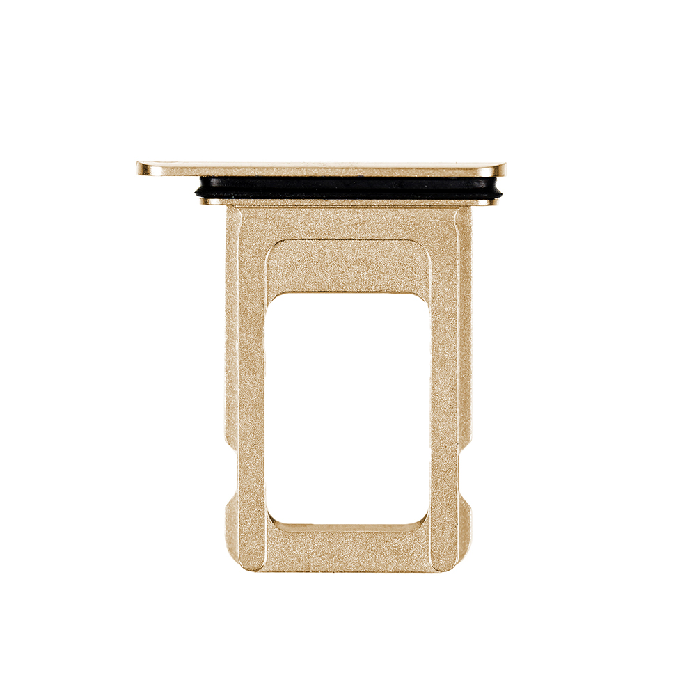Plateau de Carte Sim de Remplacement Compatible avec Apple iPhone 11 Pro (A2160) / Apple iPhone 11 Pro Max (A2161) - Or