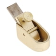 thumbnail image 3 of Brass plane Violin making luthier tool woodworking thumb plane Golden S, 3 of 8