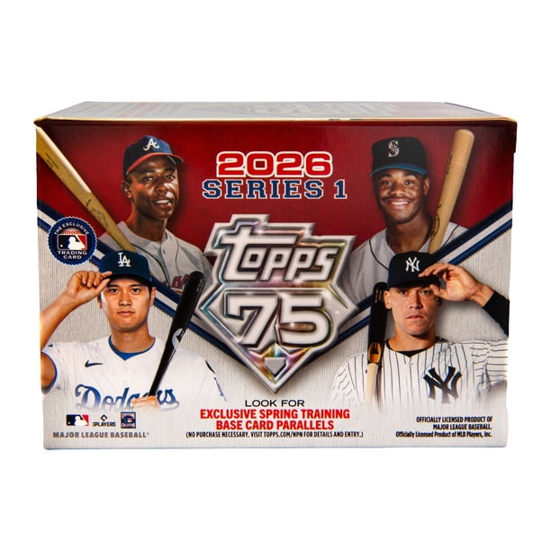 2026 Topps Series 1 Baseball Trading Cards Value Box - Walmart.ca