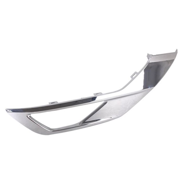 OE Compatible/Replacement Bumper Molding Front Passenger Side Chrome With Fog Lamp(MI1039133)