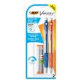 thumbnail image 1 of BIC Velocity Original Retractable Mechanical Pencil, Medium Point (0.9 mm)<br><br>BIC Velocity Original Retractable Mechanical Pencil, Medium Point (0.9 mm), Black, Soft Comfortable Grip, 2-Count, 1 of 3