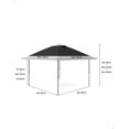 thumbnail image 3 of Eastvita Outdoor Pop - up Grey Gazebo Canopy Tent, 3 of 6