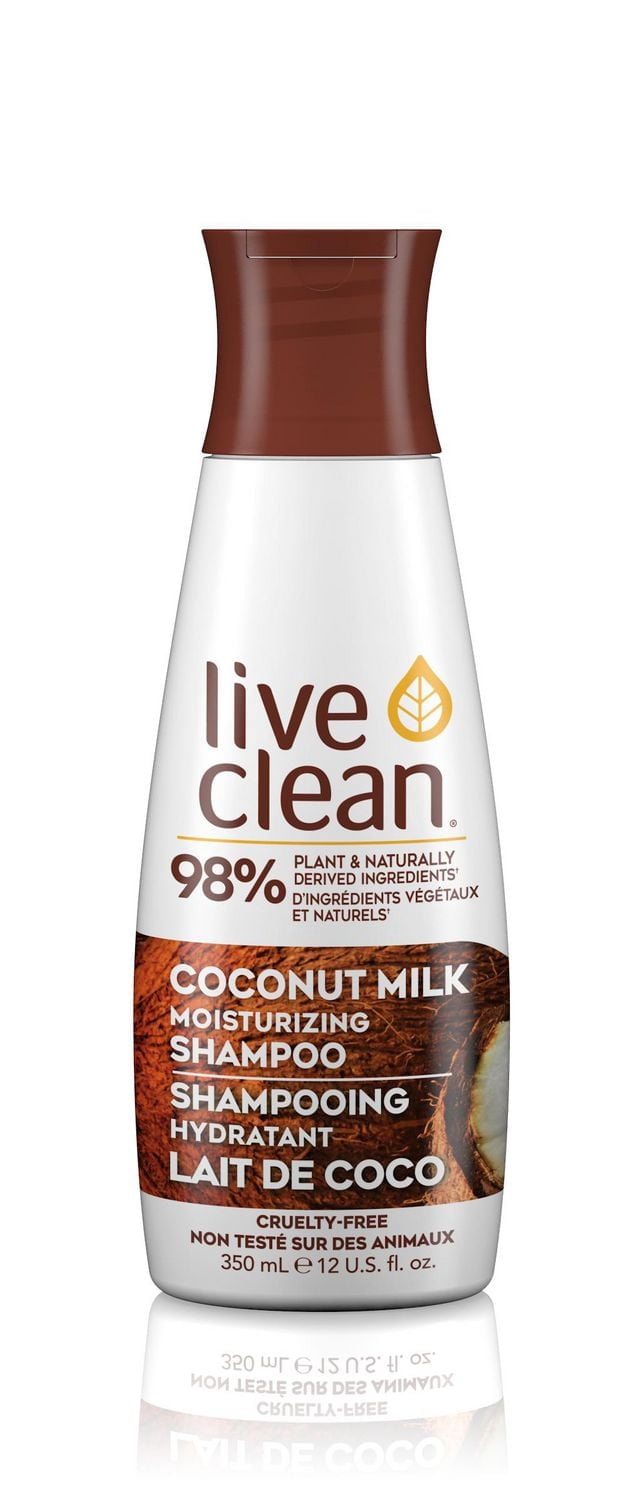 Shampoing Live Clean au lait de coco