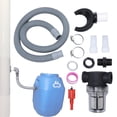 thumbnail image 3 of Rainwater Collector, Outdoor Rain Barrel Water Collector Diverter Kit Round Water Collection System for Outdoor Down Pipe, 3 of 7