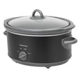 thumbnail image 1 of Kenmore 5 qt (4.7L) Slow Cooker, Black and Gray, Compact Countertop Cooking, Simple Dial Control, 1 of 10