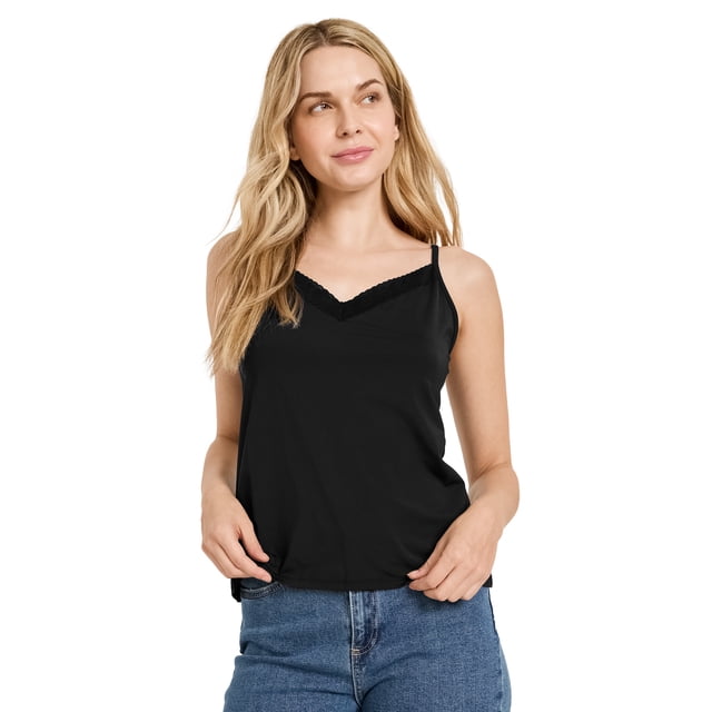 Jockey Women's Skimmies Ultralight Smoothing Soft Stretch Lace Cami