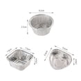 thumbnail image 2 of Foil Pans With Lids Aluminum Pans With Covers Disposable Food Containers 20pcs, 2 of 2
