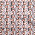 thumbnail image 1 of oneOone Tissu en Coton Rouge Cambrique Géométrique pour Projets de Couture, Imprimés au Mètre, Largeur 42 Pouces, 1 of 5