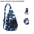 thumbnail image 4 of Cute Underwater Shark Sling - Smiling Cartoon Shark with Tropical Fish Design (Beach Vacation Must-Have), 4 of 4