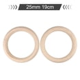 thumbnail image 4 of Solid Birch Wooden Gymnastics Rings Pair for Effective Fitness Training, 4 of 11