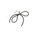 thumbnail image 3 of Fwttom Pearl Ribbon Shoe Decoration Elegant Buckle Pearl Bead Chain Ladies Diy Shoe Lace 2Pc, 3 of 5