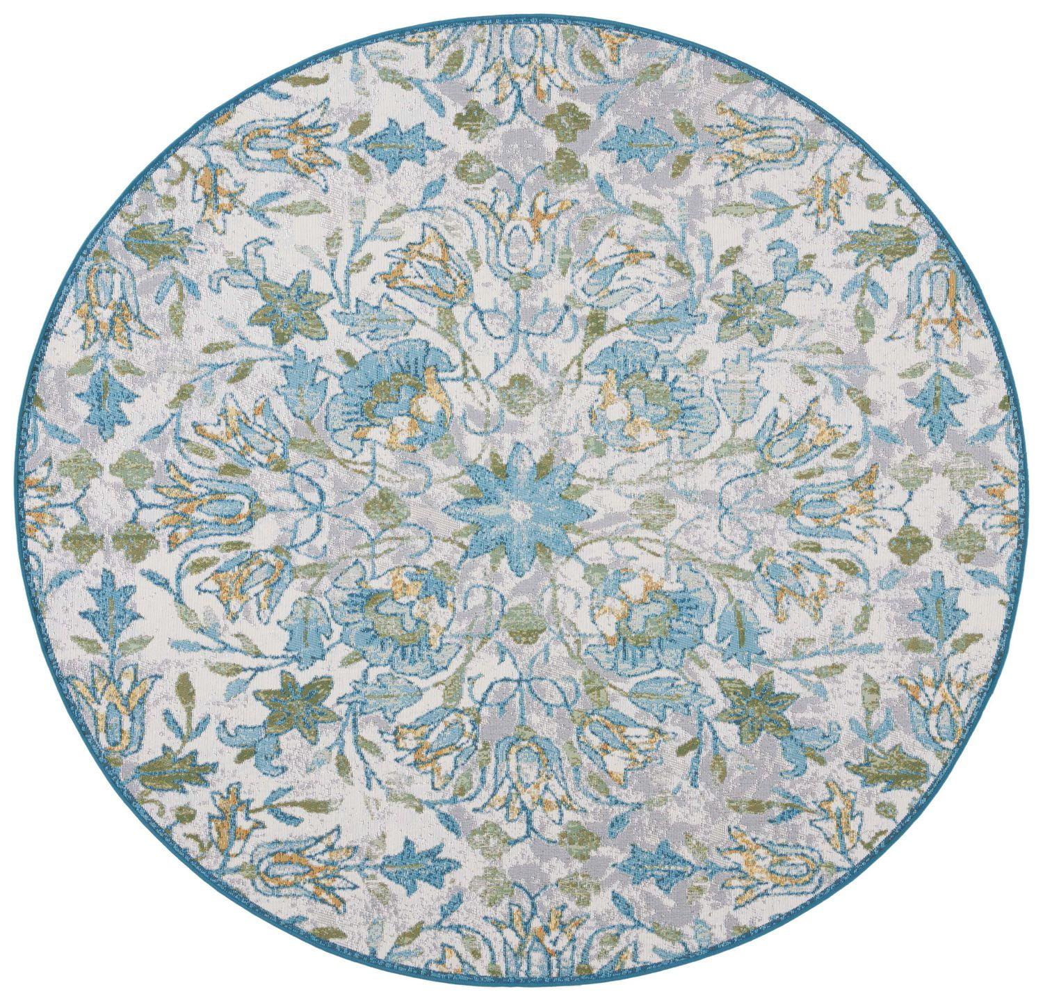 SAFAVIEH Barbados Corwin Tapis Floral Intérieur/Extérieur