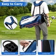 thumbnail image 2 of Costway Men's Complete Golf Clubs Package Set 10 Pieces Includes Alloy Driver, 2 of 10