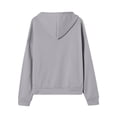thumbnail image 5 of Chandails à Capuchon & Chandails en Molleton pour Femmes Chandail à Capuchon pour Femme Robe Pulls et Vestes Mode Solide Ample Tunique à Capuche Chandail en Molleton à Fermeture Éclair Veste à Fermeture Éclair pour Femmes Chandail à Capuchon Fin, 5 of 5