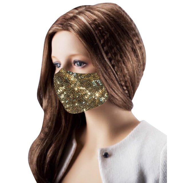 Sassy Sequins Child Hi Fashion Designer 90210 Face Mask