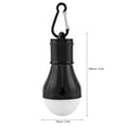 thumbnail image 4 of Camping Lamp  Tent Lantern  Led Camping Light  Fishing Lantern  Tent Hanging Bulb Mini Portable 3 LEDs Tent Hanging Lantern Outdoor Fishing Camping Light Lamp, 4 of 8