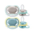 thumbnail image 4 of Philips Avent Ultra Air Pacifier 18m+, beige/dawn, 2 pack, SCF349/01, 4 of 5