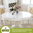 thumbnail image 4 of ORUYROP Upgraded Clear Round Table Cover 42 Inches 2mm Thick Waterproof Vinyl Table Protector, 4 of 7