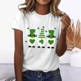 thumbnail image 2 of QIPOPIQ T-Shirts à Manches Courtes pour Femmes à Col Rond T-Shirts de la Saint-Patrick T-Shirt Shamrock T-Shirt Vert T-Shirt T-Shirts de la Saint-Patrick Tee Hauts Imprimés T-Shirts des Fêtes T-Shirts Graphiques Aubaines, 2 of 4