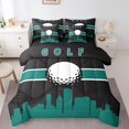 thumbnail image 1 of YST Golf Print 7-Piece Comforter Set for Boys Girls, Full Size, 1 of 4