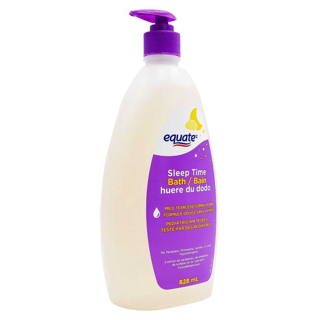 Bain pour bébé Equate Sleep Time, 828 ml