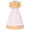 Yellow, variant on FhsagQ Dress for Girls Girl's Garden Style Floral Dress Dress with Apron Hat Suit Long Skirt Black Easter Dresses for Girls 14-16 Girls' Dresses Size 10-12 for Graduation Black Green 9-10 Years